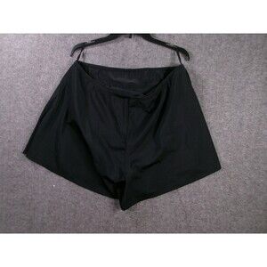 It Figures Shorts Women 20W Black Outdoor Beachy Casual Swim Pool Causal